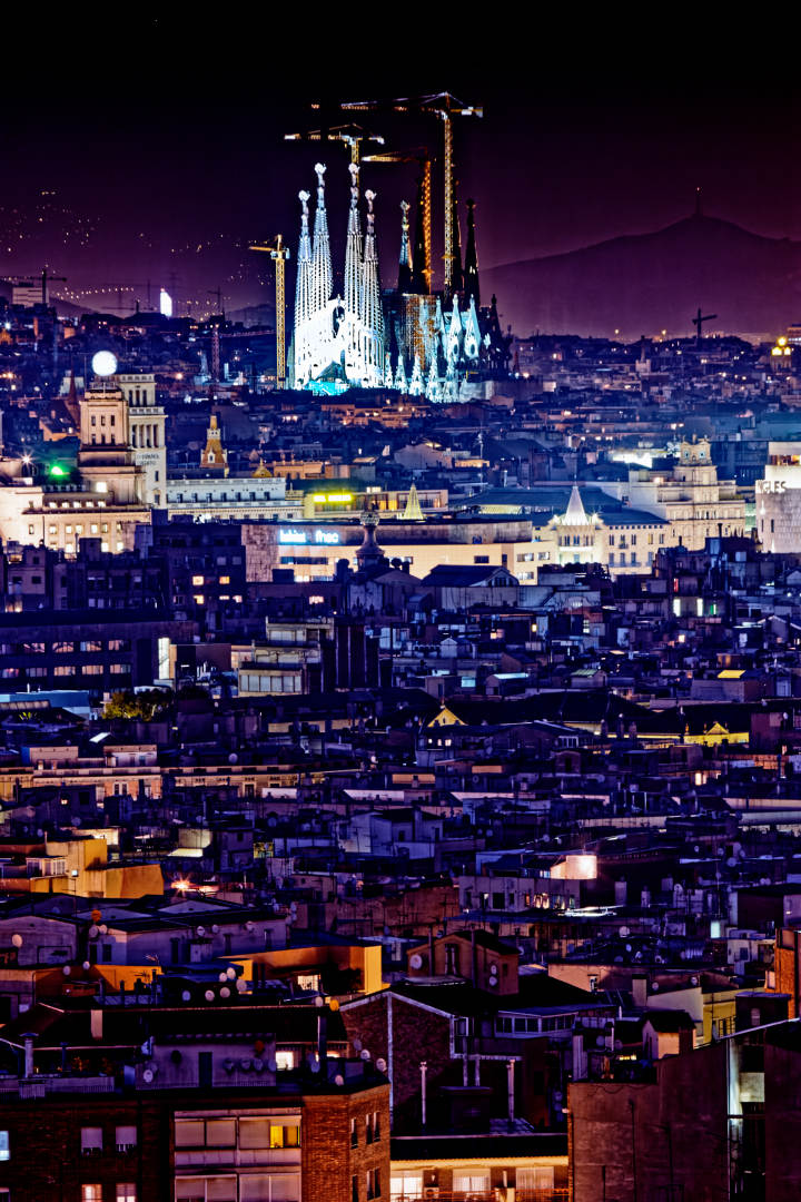 Sagrada Familia Nightscape