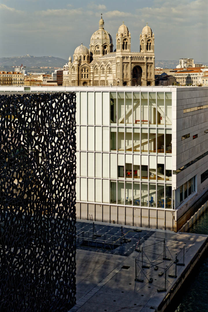 MUCEM, Villa Méditerranée et la Cathédrale de la Major