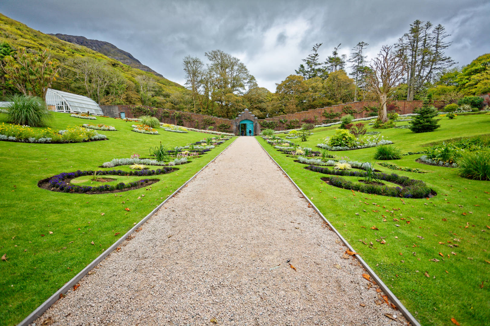 Jardin de Kylemore Abbey