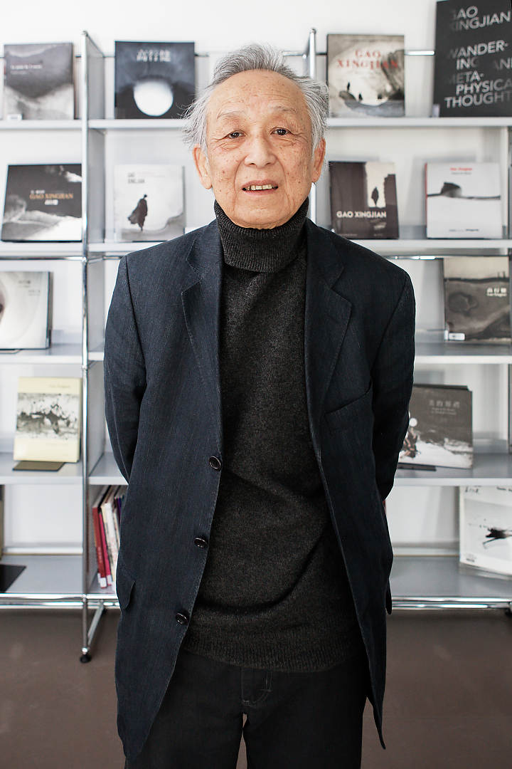 Gao Xingjian à Aix-en-Provence en février 2018