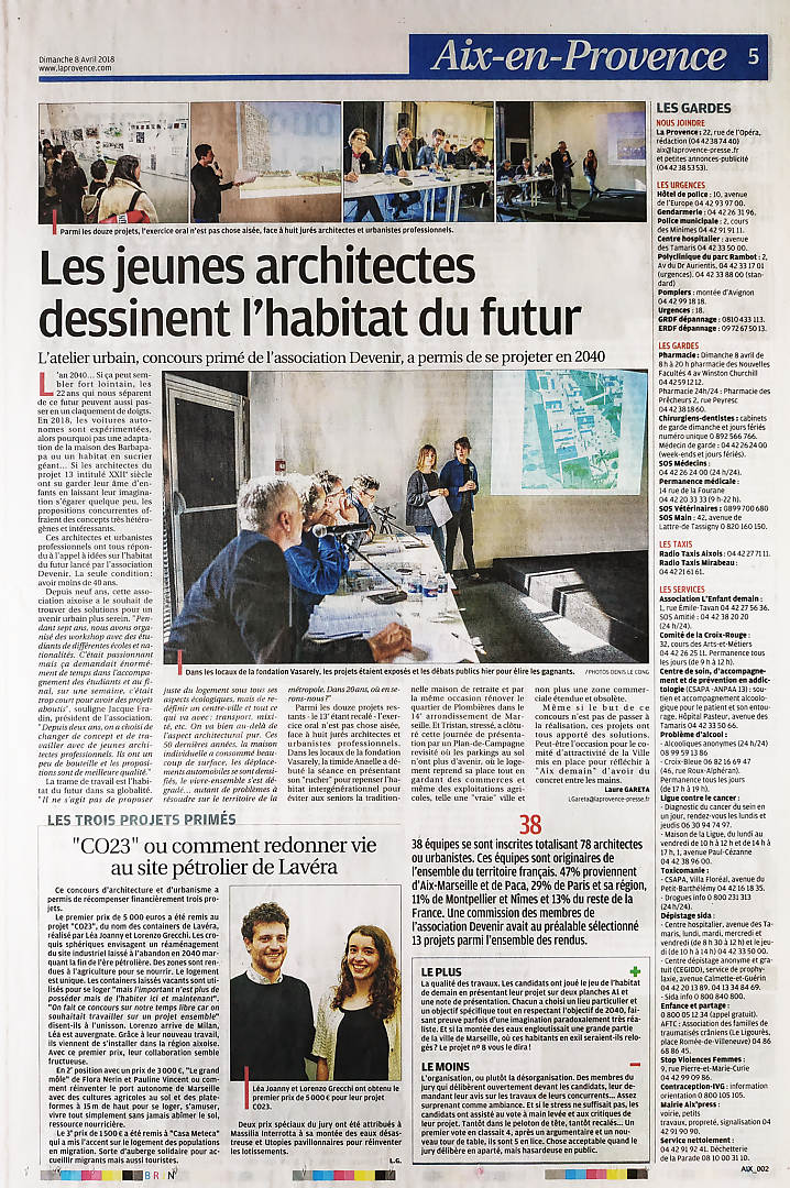 Concours d'achitecture et d'urbanisme