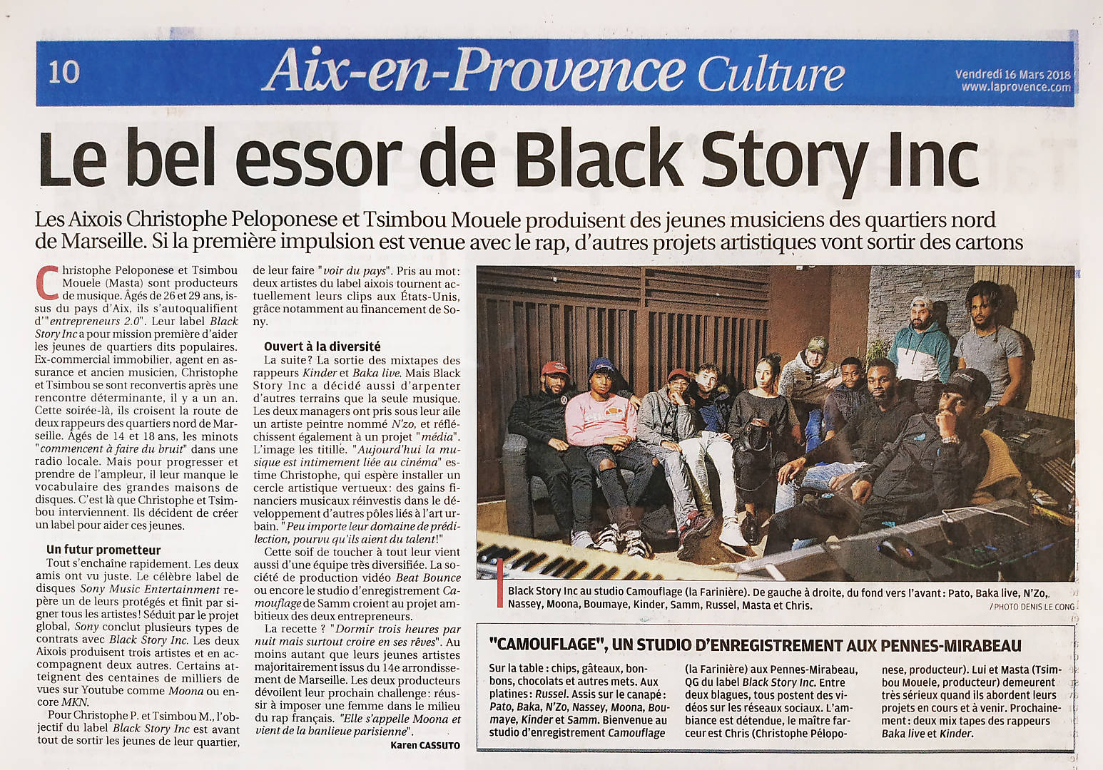 Label Black Story Inc