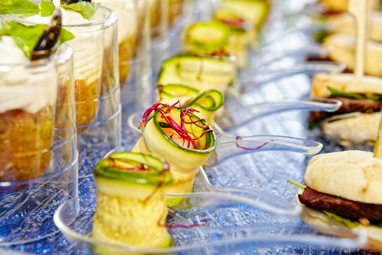 Enroulé de courgette